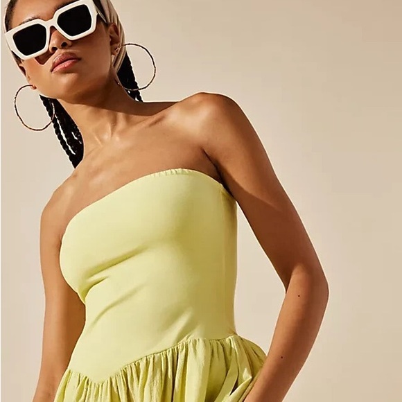 Free People Onda Drop-Waist Tube Mini Dress - Picture 4 of 4